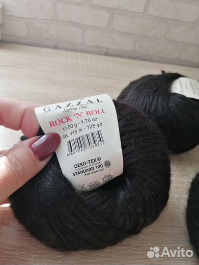 Пряжа yarnart jeans и gazzal Rock n roll