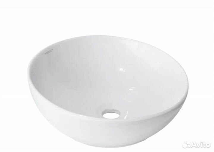 Фарфоровая накладная раковина в ванную