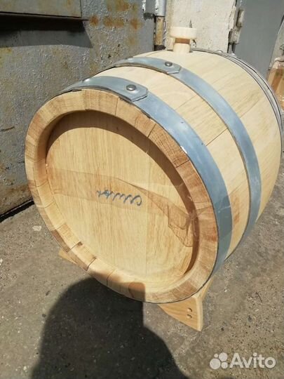 Бочка дубовая, 20 л, 1 шт