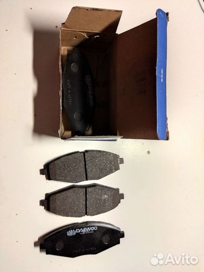 Тормозные колодки Нексия, Матиз