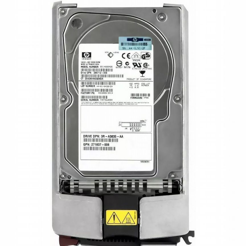 [286712-006] Жесткий Диск Hp Bd14685a26 146,8gb U320scsi 3.5" 286712-006