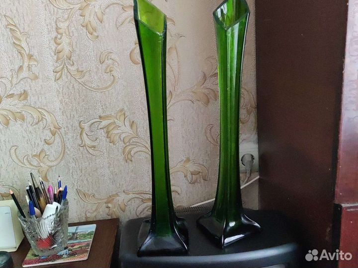 Ваза для цветов стекло СССР