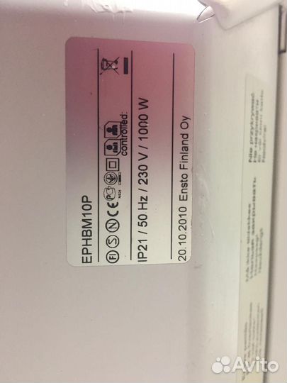 Конвектор электрический бу