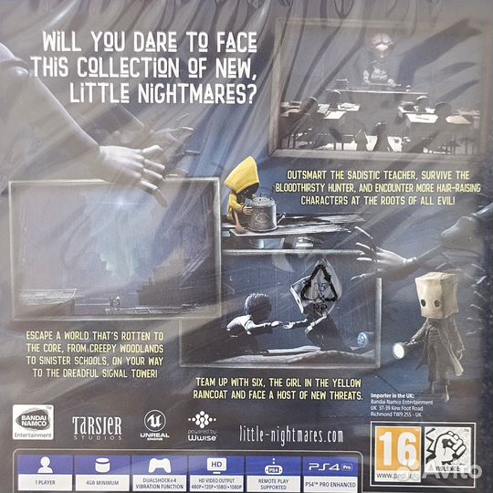 Little Nightmares 2 PS4 (новый)