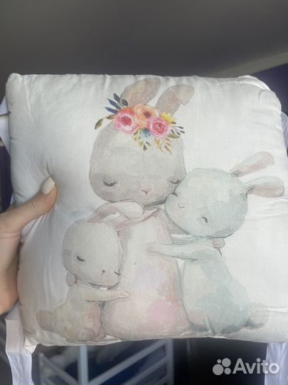 Бортики в детскую кроватку + одеяло