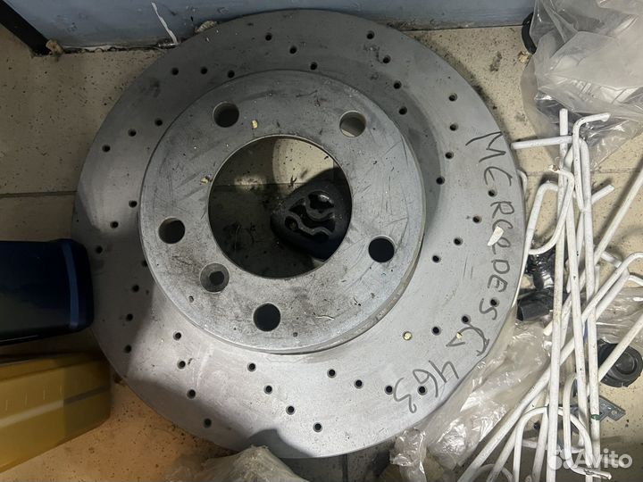 Задний тормозной диск w463