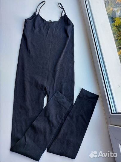 Комбинезон легги в рубчик HM