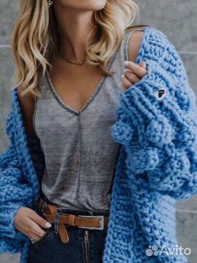 Вяжу на заказ модные вещи, пледы, сумки