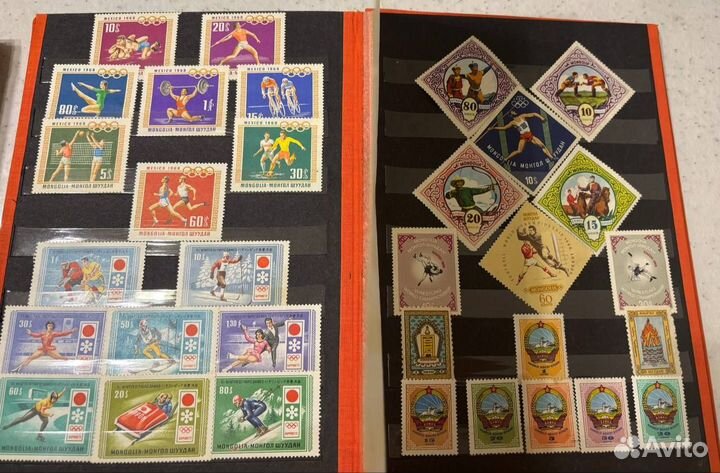 Альбом (кляссер) с марками “Б.Н.М.А.У шуудангийн м