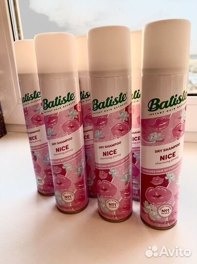 Сухой шампунь batiste cherry nice