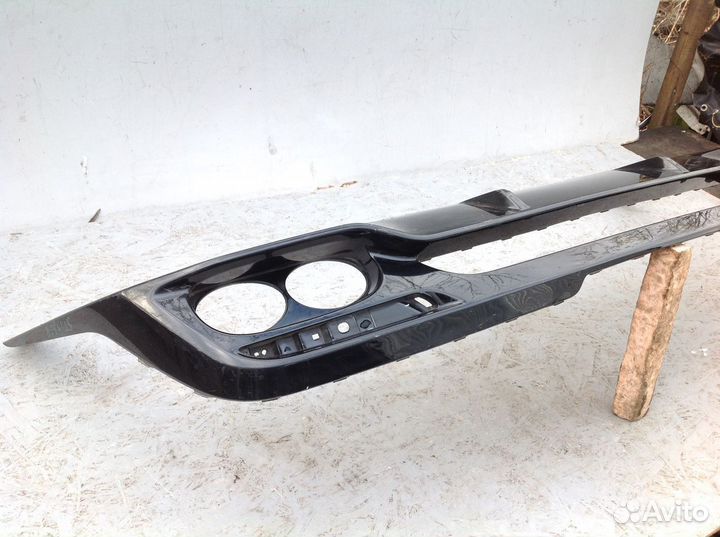 Юбка заднего бампера Kia Stinger I (2017—2021)