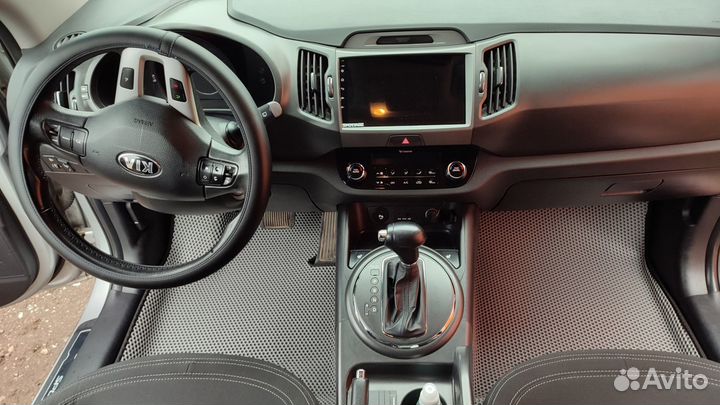 EVA коврики 3D на Kia Sportage с бортами