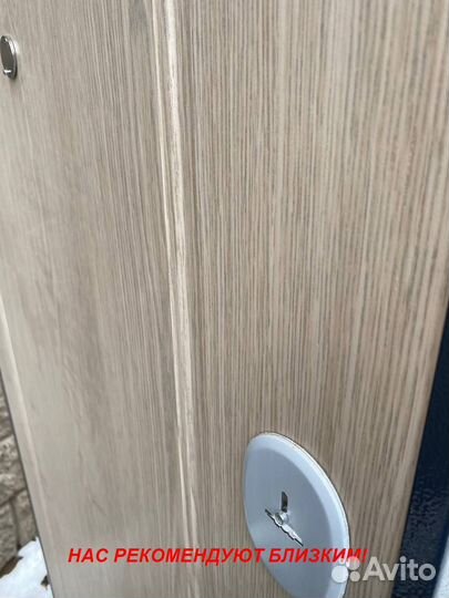 Толстая дверь входная с шумоизоляцией