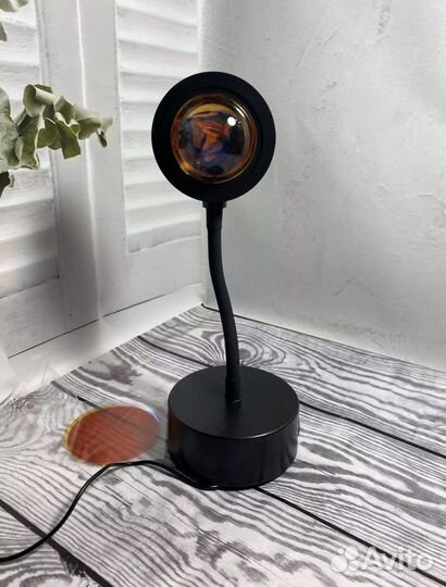 Лампа светодиодная закат USB ночник