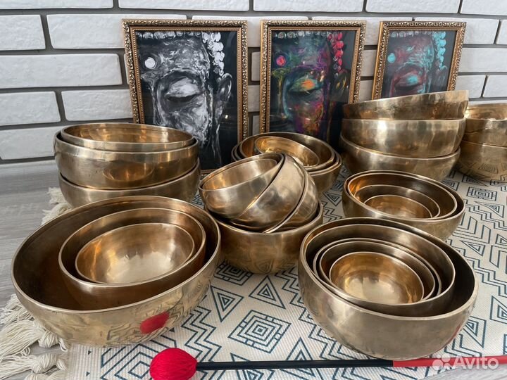 Кованые поющие чаши