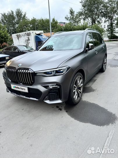 BMW X7 4.4 AT, 2021, 33 000 км