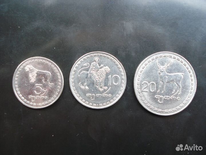 Монеты грузии