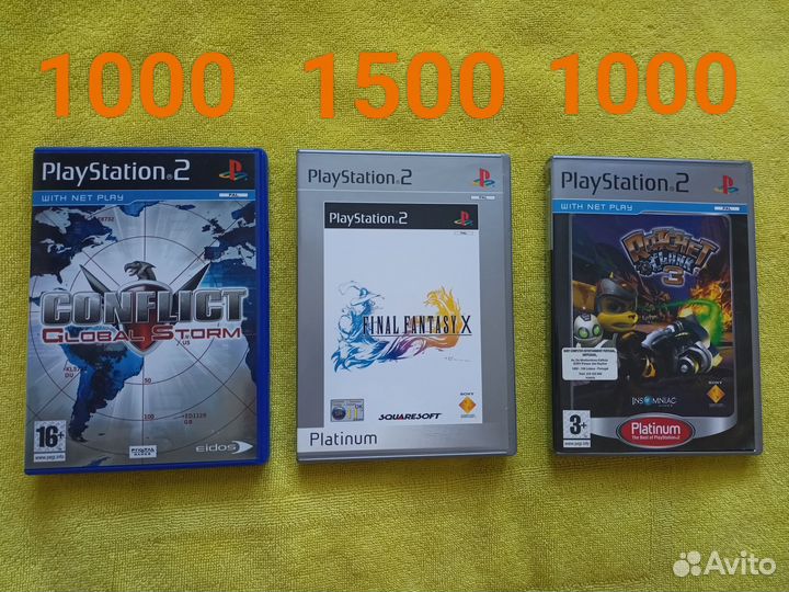 Лицензионные диски playstation2