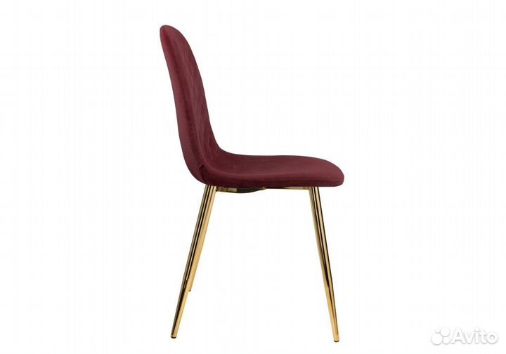Стул на металлокаркасе Dabl wine red. Москва и мо