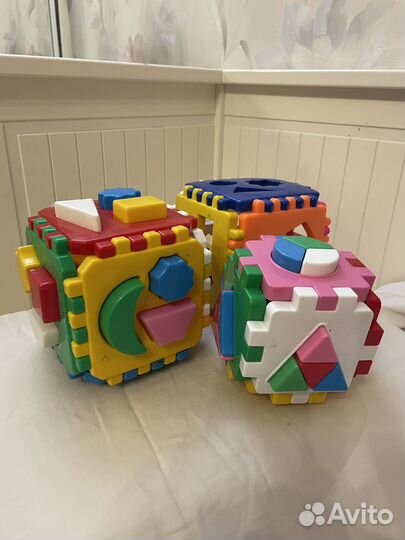 Развивающие игрушки сортеры