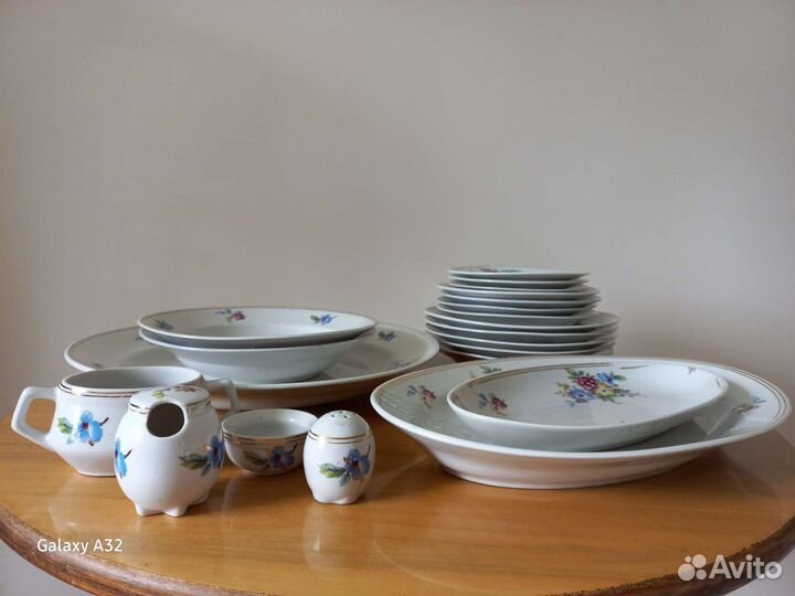 Столовый сервиз дулево