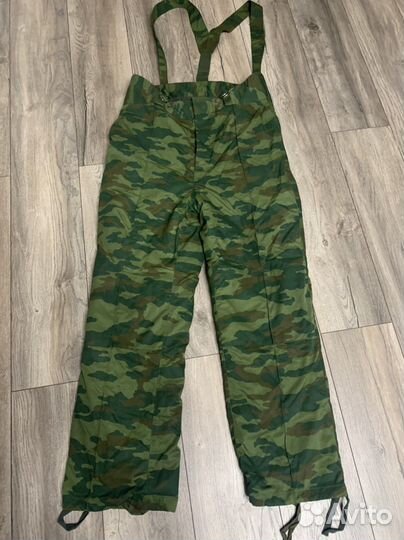 Штаны военные утепленные ватники