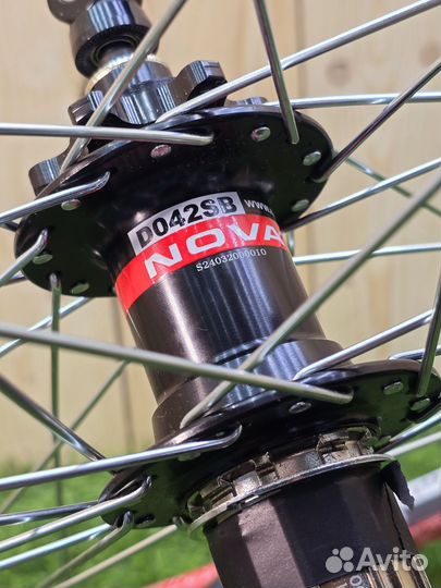 Колёса 26 Alexrims DH19 Novatec Silver (промы)