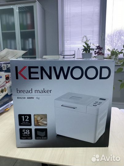 Хлебопечь kenwood 250
