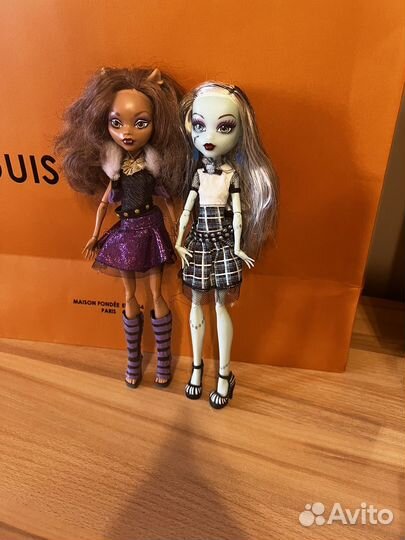 Кукла Монстер Хай клодин вульф и frankie shtein