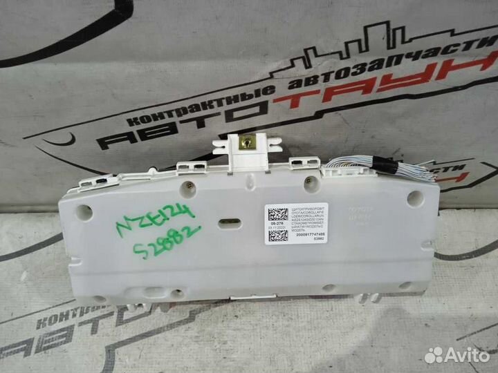 Щиток приборов toyota. corolla fielder corolla run