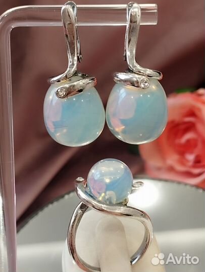 Серьги и кольцо