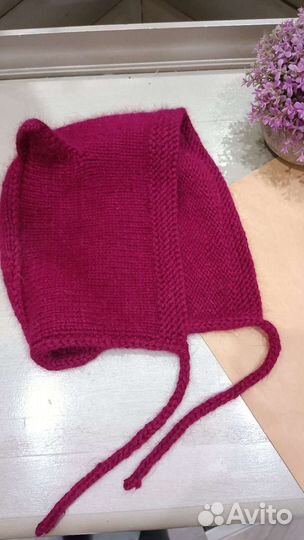 Шапка женская из пуха норки