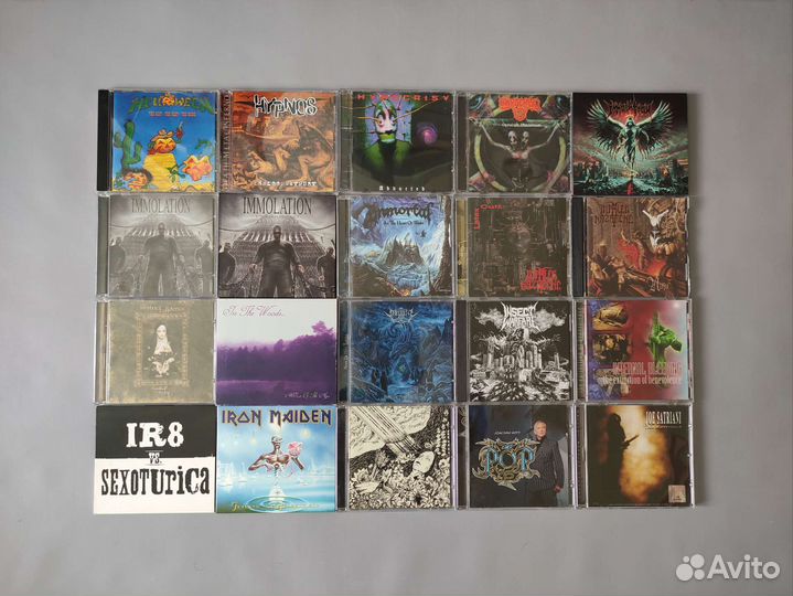 CD диски аудио Metal Rock (часть 2)