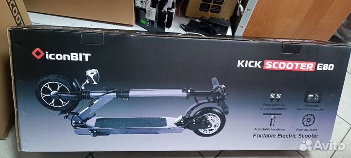 Электросамокат iconBIT Kick Scooter E80