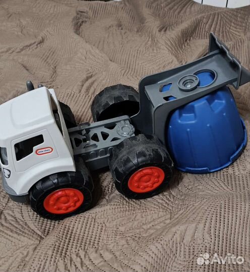 Машина бетономешалка каталка little tikes