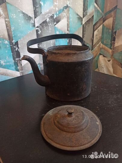 Чайник из латуни СССР