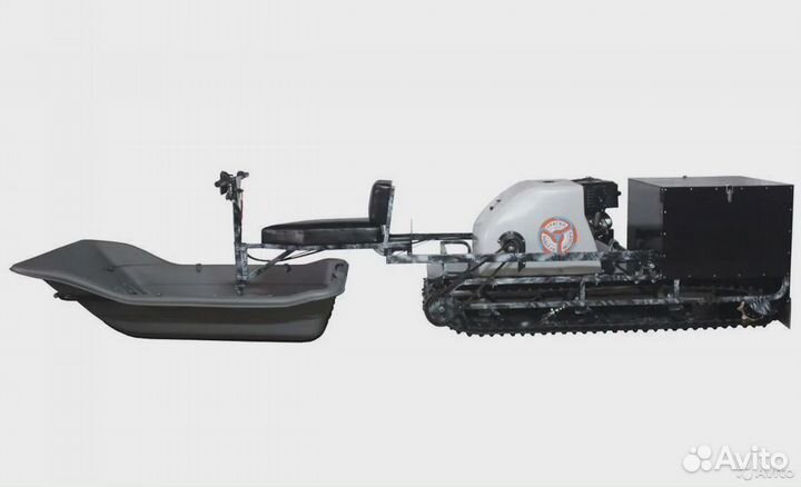 Мотобуксировщик Ураган Сибирь 20 лс