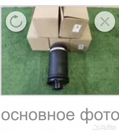 Пневмобаллон задний Мерседес ml w164 Gl x164 новый