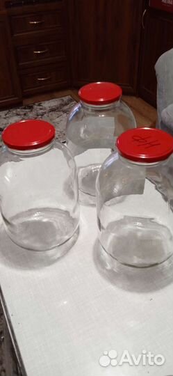 Банки стеклянные 3 л