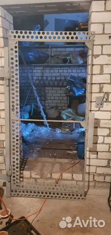 Металлическая дверь- калитка