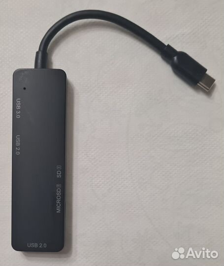 USB 3.0 Type C концентратор 5 в 1