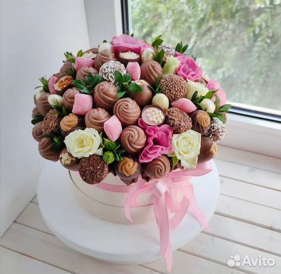 Букет из конфет сьедоьный сладкий букет