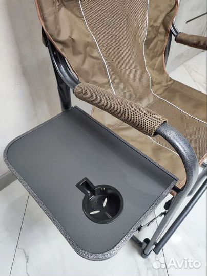 Туристический стул, складной, со столом