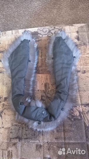 Воротник чернобурка