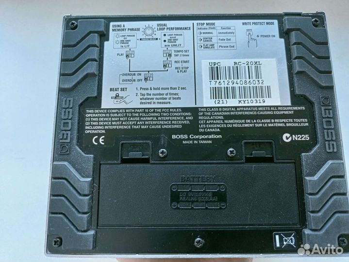 Гитарная педаль записи Boss RC 20-XL Loopstation