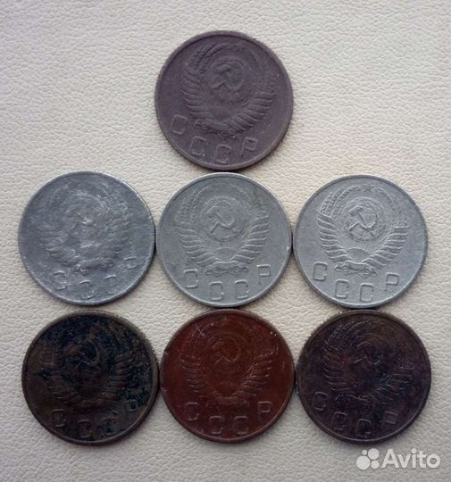 Ранние советы.10 копеек,50х годов