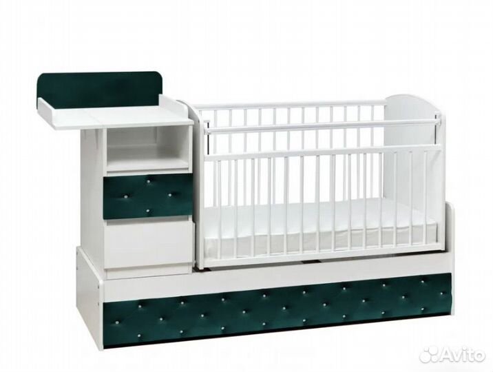Кроватка трансформер с маятником