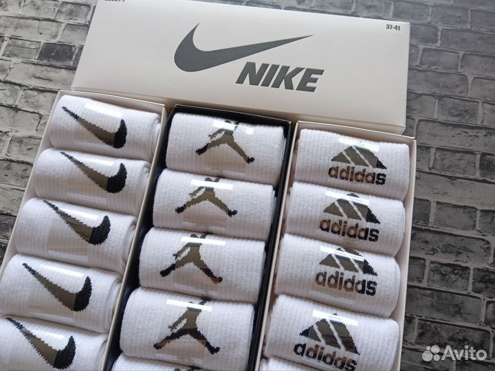 Носки Nike Jordan Adidas качество