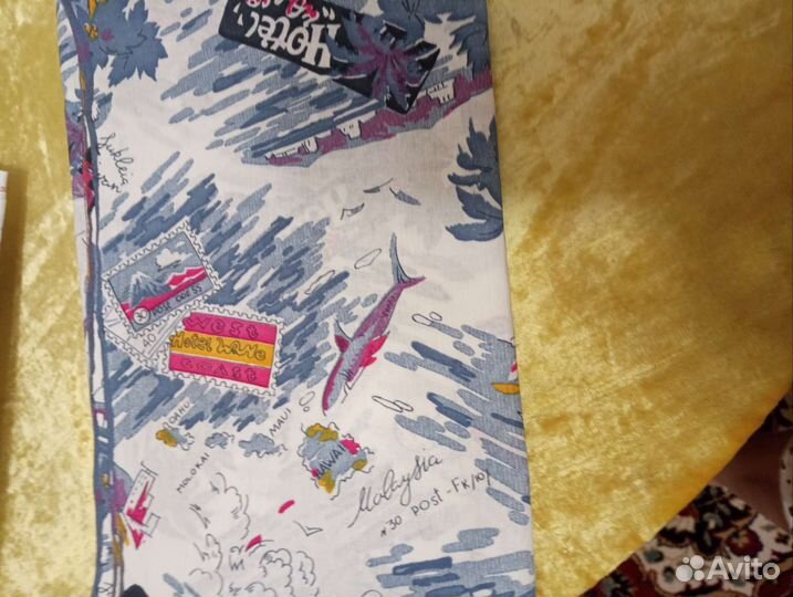 Отрез ткани хлопок СССР