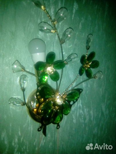 Люстра потолочная + бра